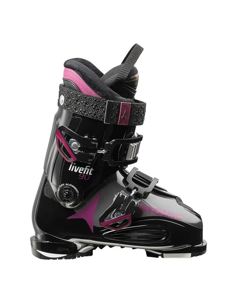 Atomic Live Fit 90 W Dames Skischoenen Black Anthracite Purple 1 Atomic Live Fit 90 W Dames Skischoenen Black Anthracite Purple