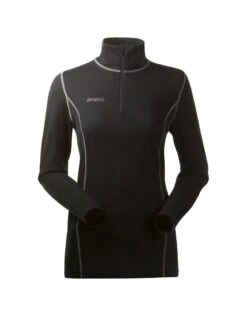 Bergans Akeleie Lady Half Zip Black