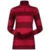 Bergans Fjellrapp Half Zip Dames Rood