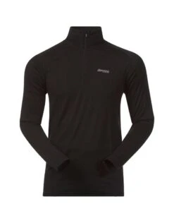 Bergans Fjellrapp Half Zip Zwart