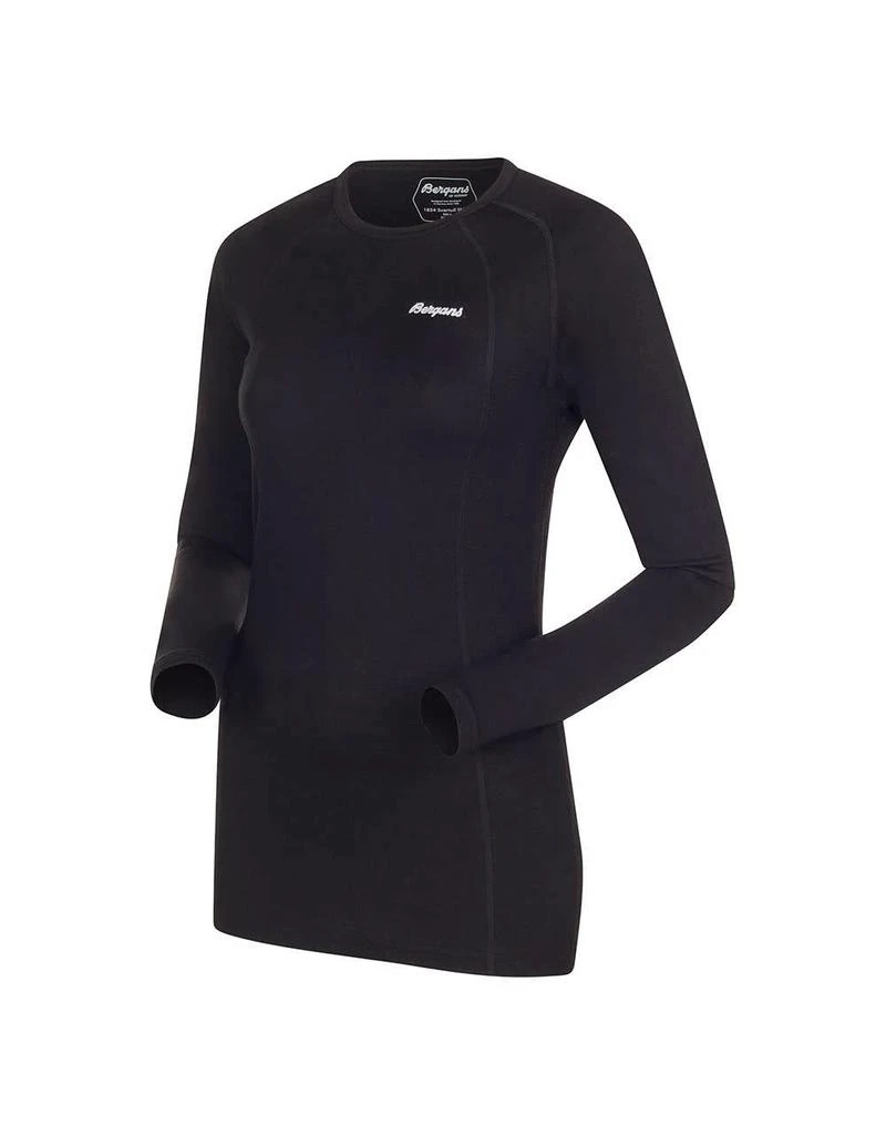 Bergans Fjellrapp Lady Shirt Black 1 Bergans Fjellrapp Lady Shirt Black