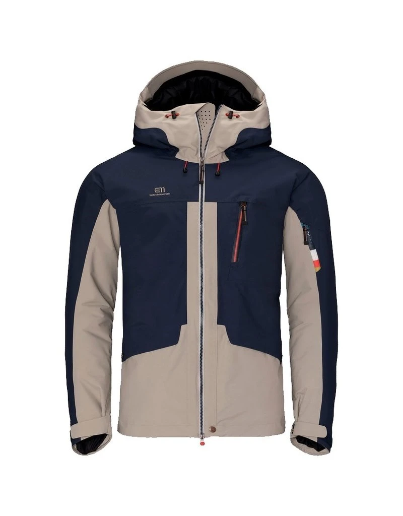 Elevenate Brevent Heren Ski Jas Dark Navy 1 Elevenate Brevent Heren Ski Jas Dark Navy