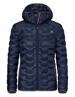 Elevenate Motion Hood Dames Ski Jas Dark Navy Solid