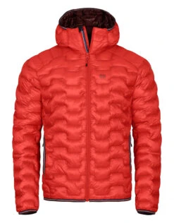 Elevenate Motion Hood Heren Ski Jas Red Glow Solid