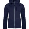 Elevenate Skiërs Hood Dames Midlayer Dark Navy