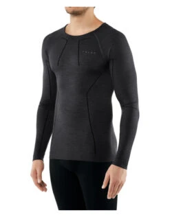 Falke Wool Tech Long Sleeved Shirt Regular M Black