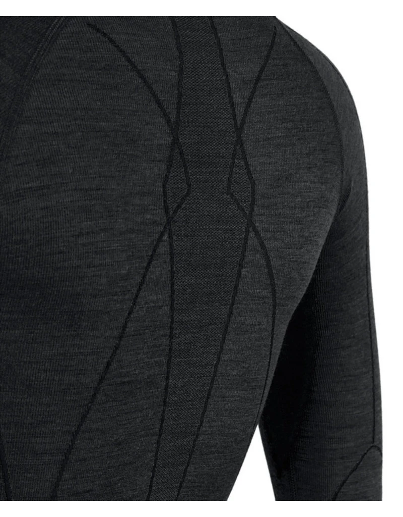 Falke Wool Tech Long Sleeved Shirt Regular W Black 3 Falke Wool Tech Long Sleeved Shirt Regular W Black - Afbeelding 3