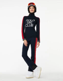 Goldbergh Club Sweater Donkerblauw -Peak Performance || Salomon || Fischer Winkel goldbergh club sweater donkerblauw 3