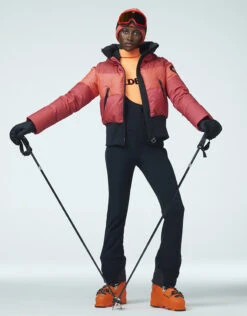 Goldbergh Fever Ski Jas Rose -Peak Performance || Salomon || Fischer Winkel goldbergh fever ski jas rose 4