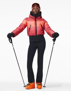 Goldbergh Fever Ski Jas Rose -Peak Performance || Salomon || Fischer Winkel goldbergh fever ski jas rose 5