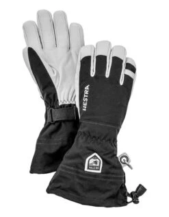 Hestra Army Leather Heli Ski Handschoenen Black
