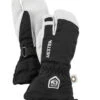 Hestra Army Leather Heli Ski Jr 3-vinger Handschoenen Black