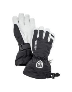 Hestra Army Leather Heli Ski Jr Handschoenen Black