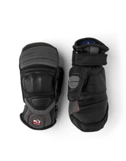 Hestra Impact Racing Jr Mitt Black Flame Red