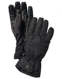 Hestra Primaloft Leather Dames 5-vinger Zwart