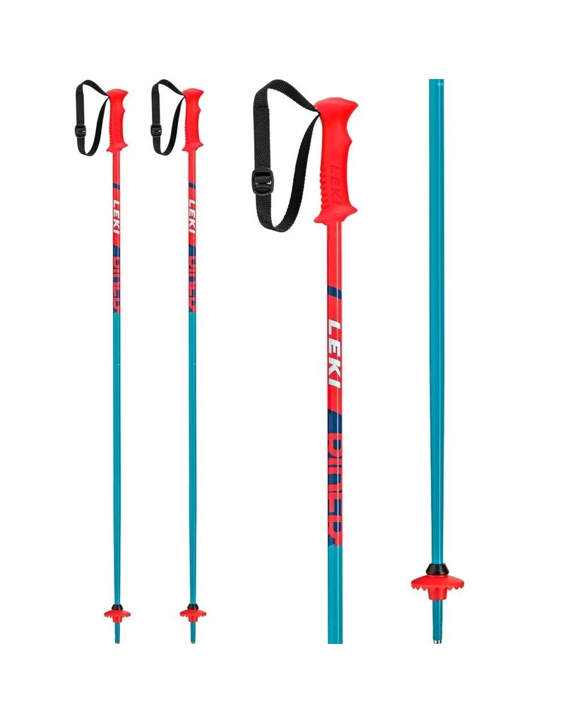 Leki Rider Petrol White Blue Red 2 Leki Rider Petrol White Blue Red - Afbeelding 2