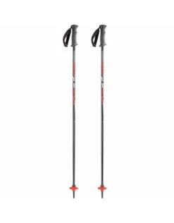 Leki Rider Skistokken Black Red