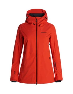 Peak Performance Anima Long Dames Ski Jas Racing Red