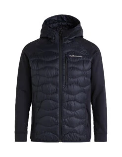 Peak Performance Helium Down Hybrid Hood Black