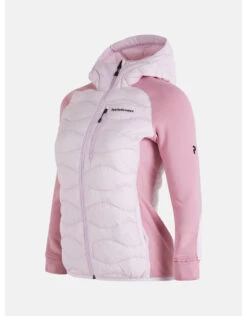 Peak Performance Helium Down Hybrid Hood Dames Cold Blush -Peak Performance || Salomon || Fischer Winkel peak performance helium down hybrid hood dames col 2