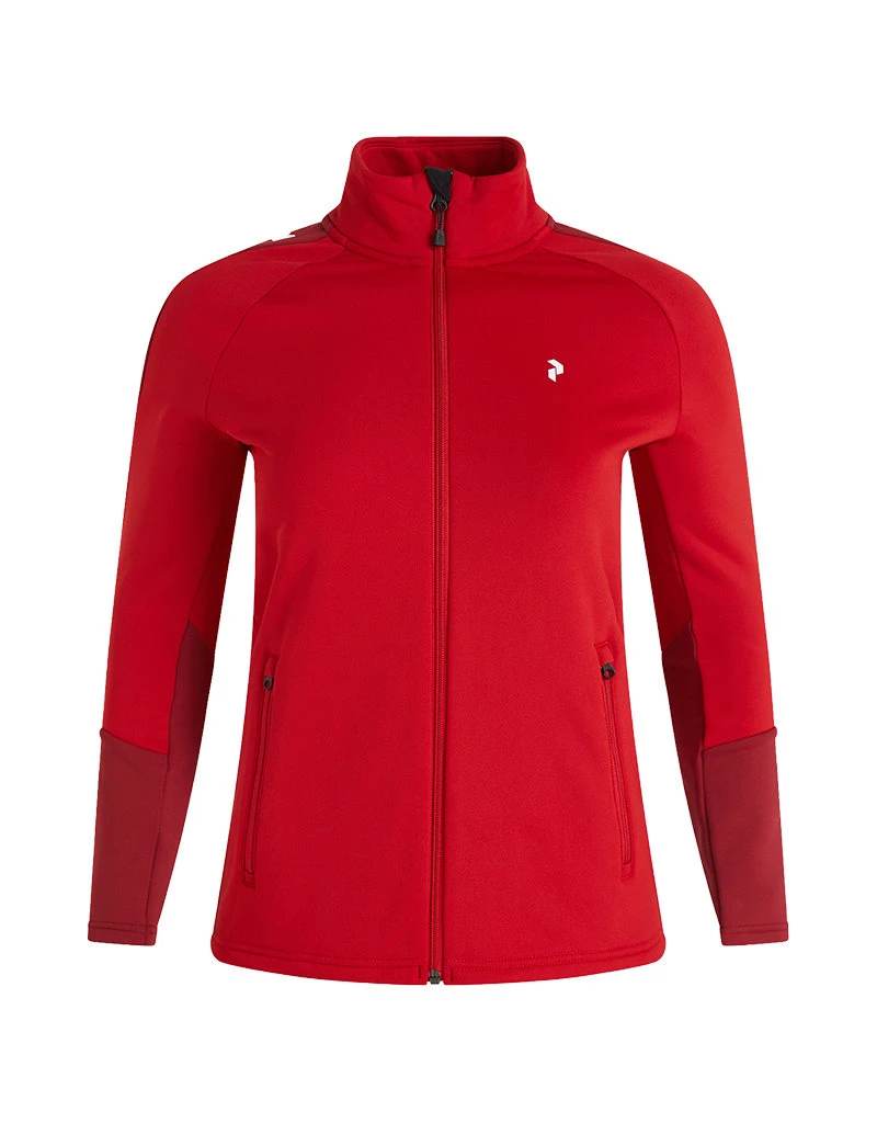 Peak Performance Rider Zip Jacket Dames The Alpine Rogue Red 1 Peak Performance Rider Zip Jacket Dames The Alpine Rogue Red