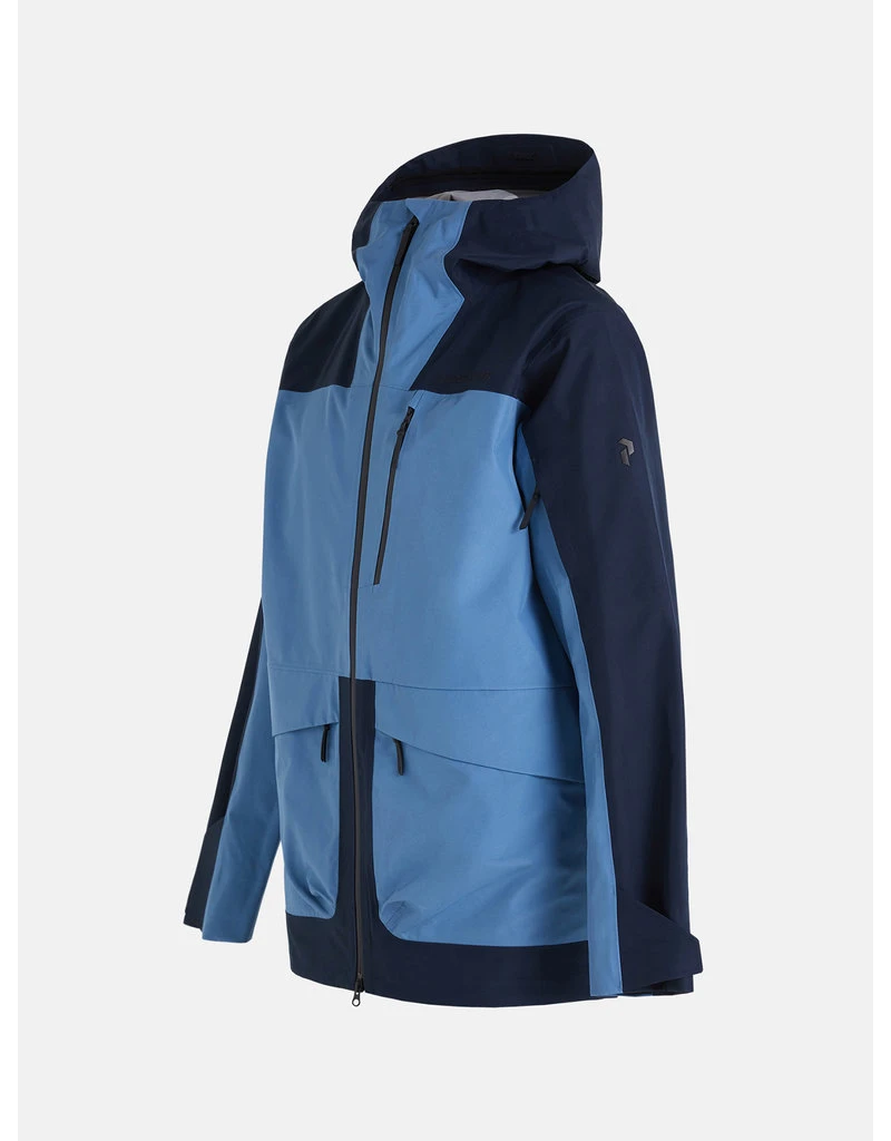 Peak Performance Vertical 3L Gore-Tex Ski Jas Blue Shadow 3 Peak Performance Vertical 3L Gore-Tex Ski Jas Blue Shadow - Afbeelding 3