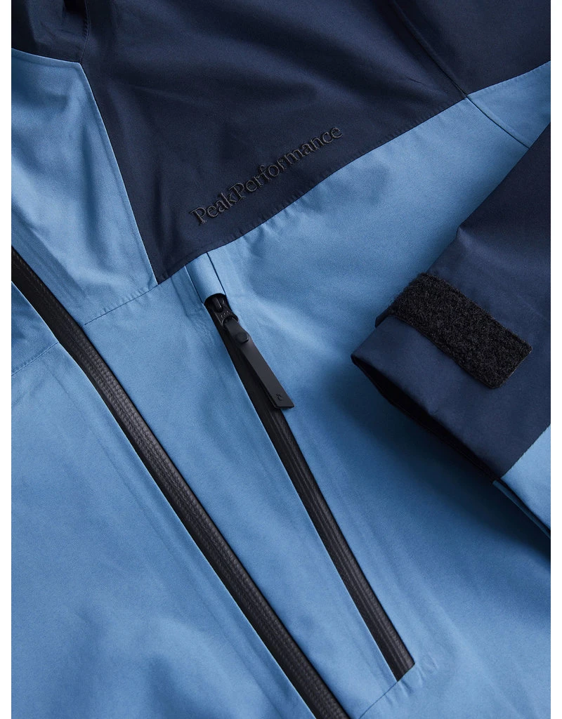 Peak Performance Vertical 3L Gore-Tex Ski Jas Blue Shadow 4 Peak Performance Vertical 3L Gore-Tex Ski Jas Blue Shadow - Afbeelding 4