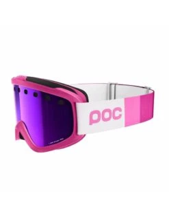 POC Iris Stripes Skibril Ethylene Pink Grey