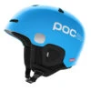 POC POCito Auric Cut SPIN Helm Fluorescent Blue