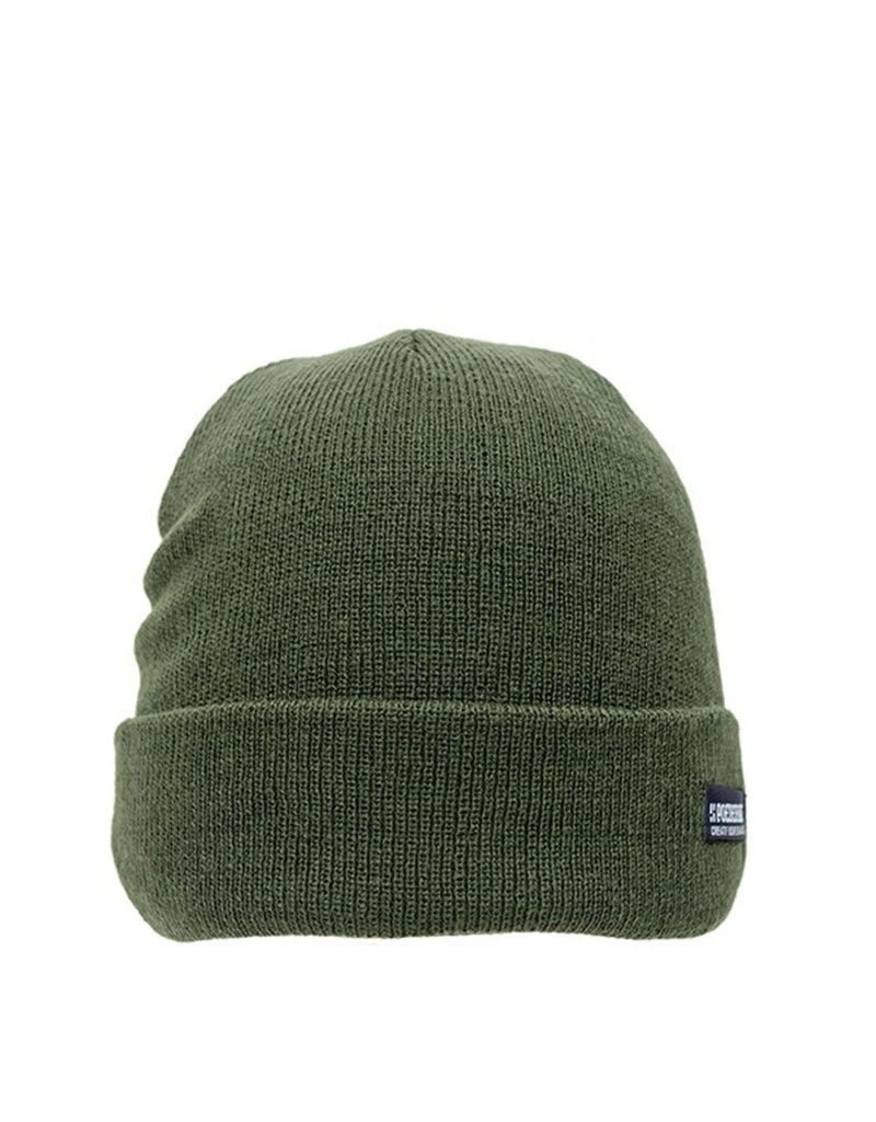Poederbaas Basic Beanie Khaki Green 1 Poederbaas Basic Beanie Khaki Green