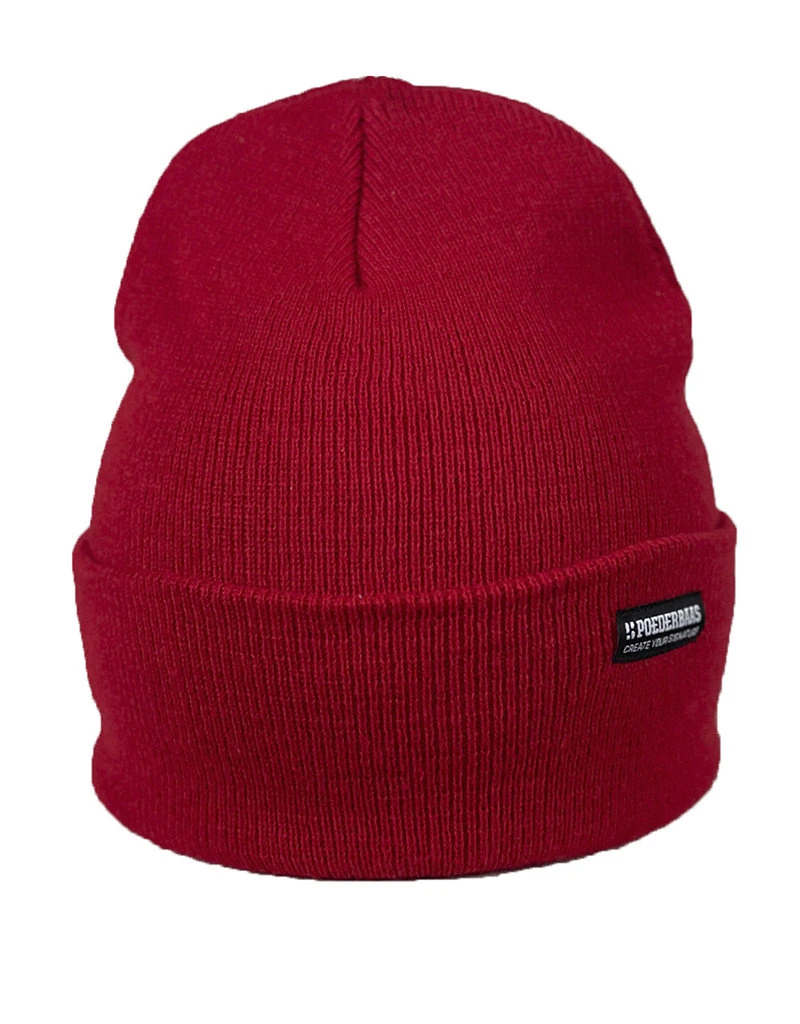 Poederbaas Beetroot Beanie - Red 1 Poederbaas Beetroot Beanie - Red