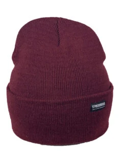 Poederbaas Burgundy Beanie - Maroon