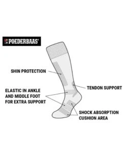 Poederbaas Performance Skisokken 2-Pack Zwart -Peak Performance || Salomon || Fischer Winkel poederbaas performance skisokken 2 pack zwart 2