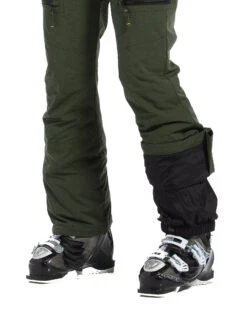 Rehall Keely-R Dames Skibroek Olive Melange -Peak Performance || Salomon || Fischer Winkel rehall keely r dames skibroek olive melange 2