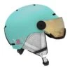 Salomon Grom Visor Junior Helm Aruba Glossy